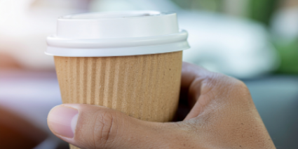 koffie in meeneembeker