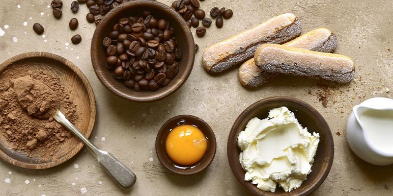 Bakken met koffie