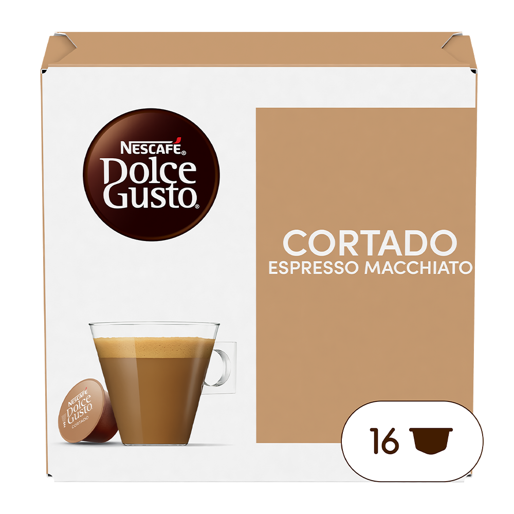 Dolce Gusto Cortado Espresso Macchiato - 16 capsules