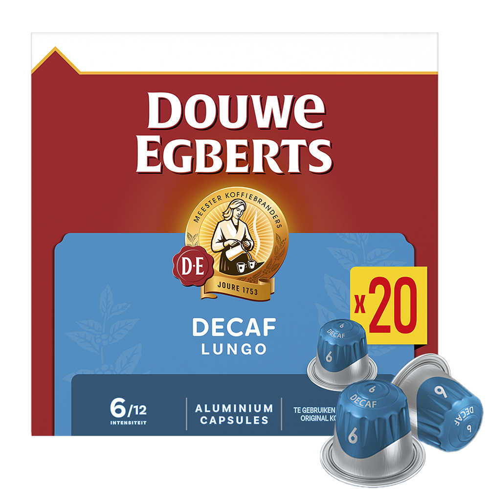 Douwe Egberts - Lungo Decaf - 20 cups