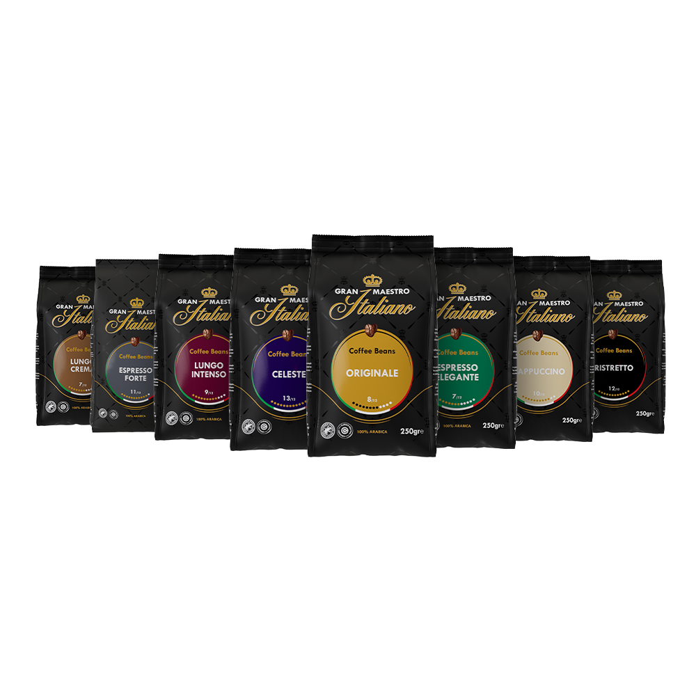Proefpakket Italiaanse favorieten - 2 KG koffiebonen | Koffiepakket met koffiebonen