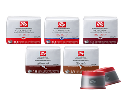 K205278_proefpakket_illy_iperespresso_5x18_capsules_cups