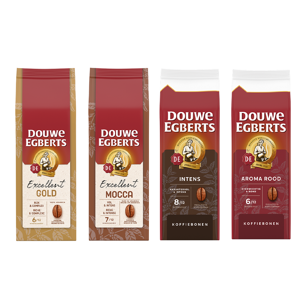 Proefpakket Douwe Egberts Karaktervol - 2 KG koffiebonen