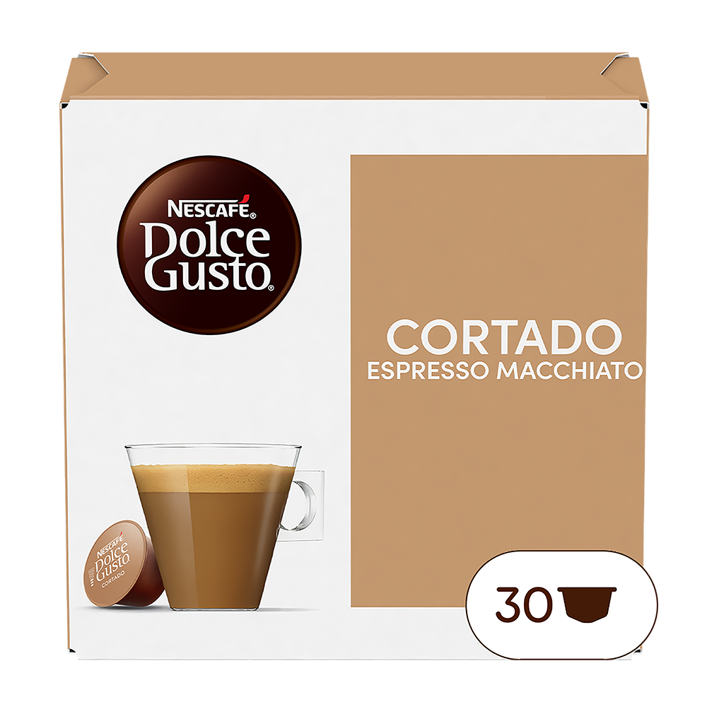Dolce Gusto Cortado Espresso Macchiato - 30 cups