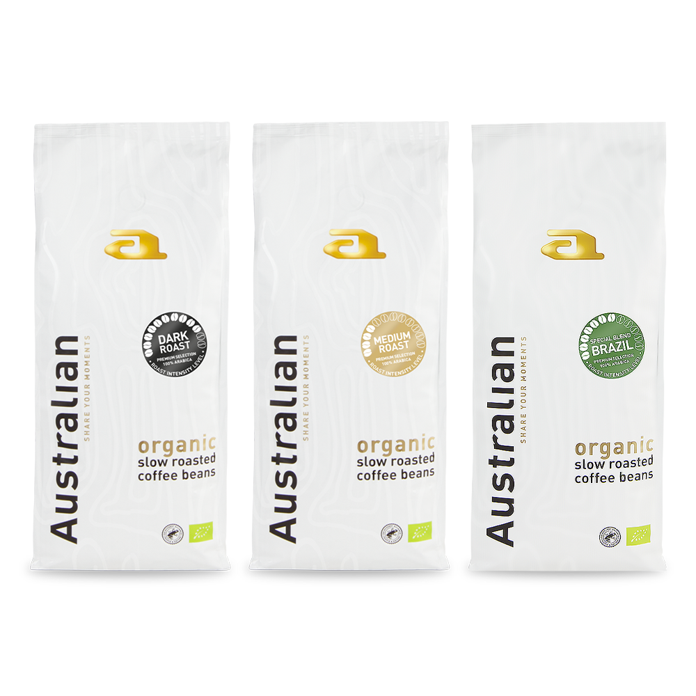 Proefpakket Australian Organic (BIO) - 3 KG koffiebonen