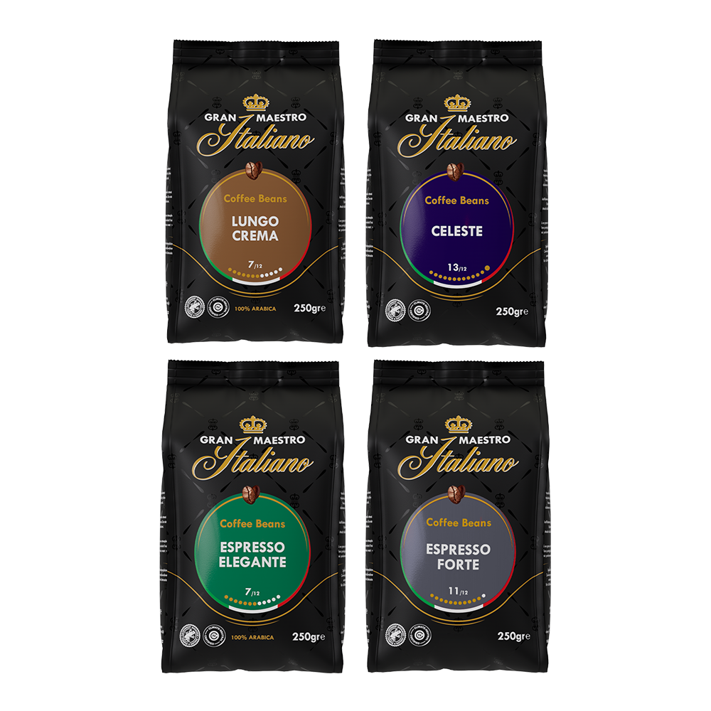 Gran Maestro Italiano Ontdekkingspakket - 1kg premium koffiebonen