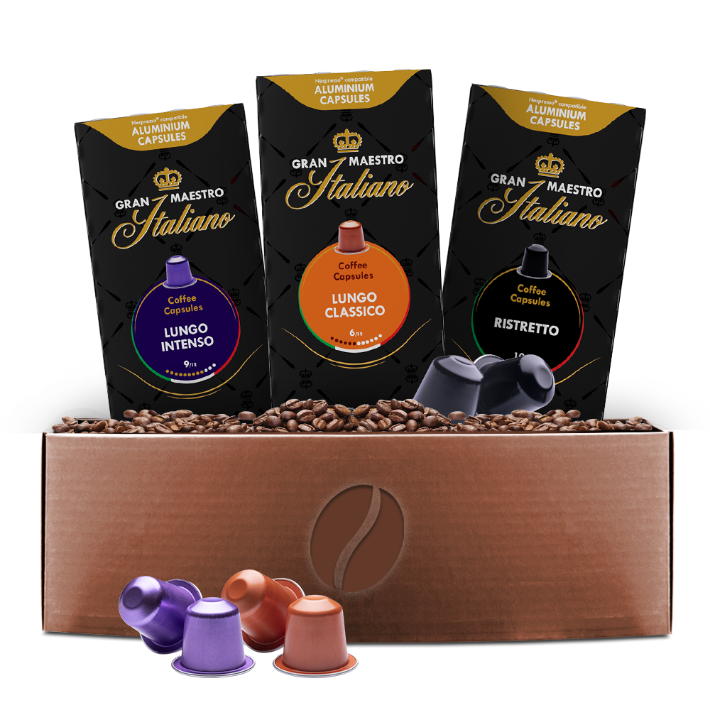 Gran Maestro Italiano Kennismakingspakket - 60 koffiecups