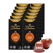 Voordeelpakket Gran Maestro Italiano Lungo Classico - 12 x 20 koffiecups