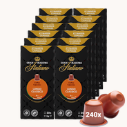 Voordeelpakket Gran Maestro Italiano Lungo Classico - 12 x 20 koffiecups