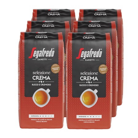 Voordeelpakket Segafredo Selezione Crema - 6 x 1 KG koffiebonen