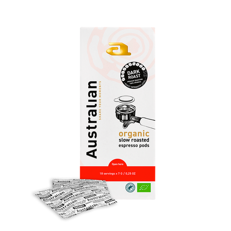 Australian Organic Dark Roast (BIO) - 18 E.S.E. Servings