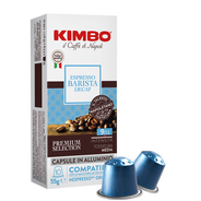 Kimbo Espresso Barista Decaf - 10 koffiecups