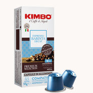 Kimbo Espresso Barista Decaf - 10 koffiecups