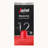 Segafredo Presto Espresso Dark - 10 koffiecups