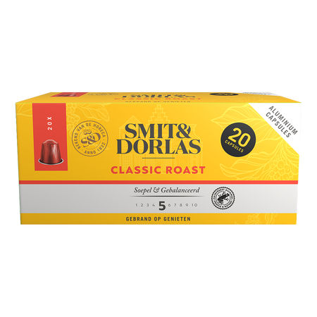 Smit & Dorlas Classic Roast - 20 koffiecups