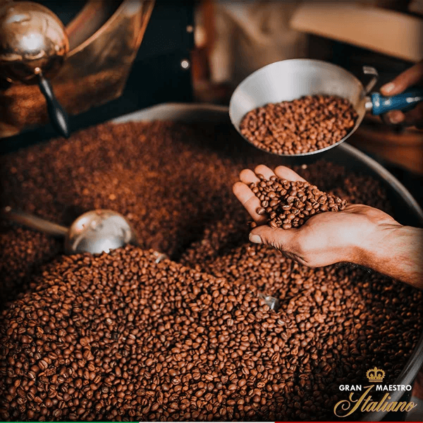 Gran Maestro Italiano koffiebonen branden